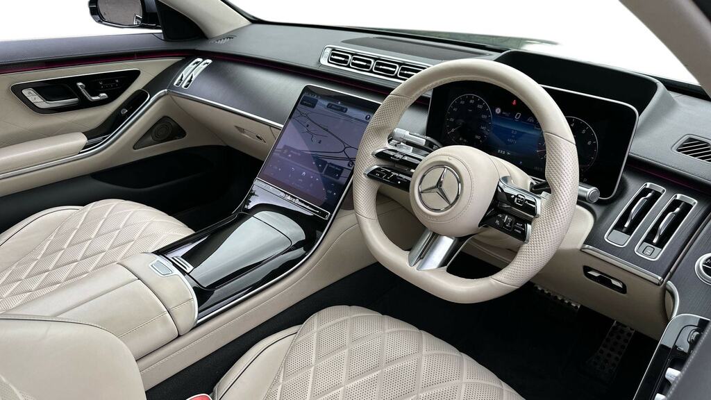 Mercedes-Benz S Class S500l 4Matic Amg Line Premium Plus 9G-tronic Grey #3