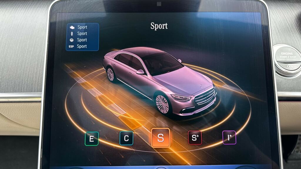 Mercedes-Benz S Class Saloon White #24