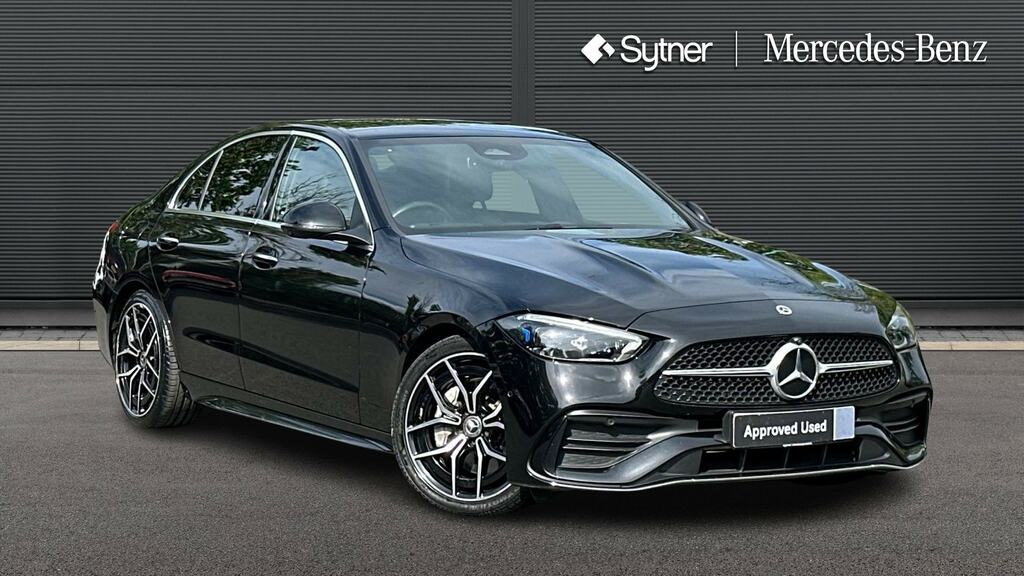 Mercedes-Benz C Class C300 Amg Line Premium 9G-tronic PF74HBE Black