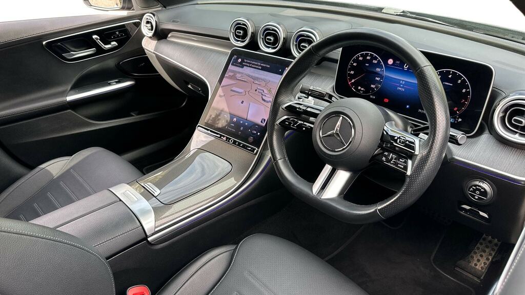 Mercedes-Benz C Class C300 Amg Line Premium 9G-tronic PF74HBE Black #3