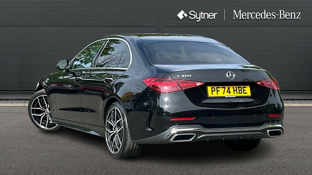 Mercedes-Benz C Class C300 Amg Line Premium 9G-tronic PF74HBE Black #2
