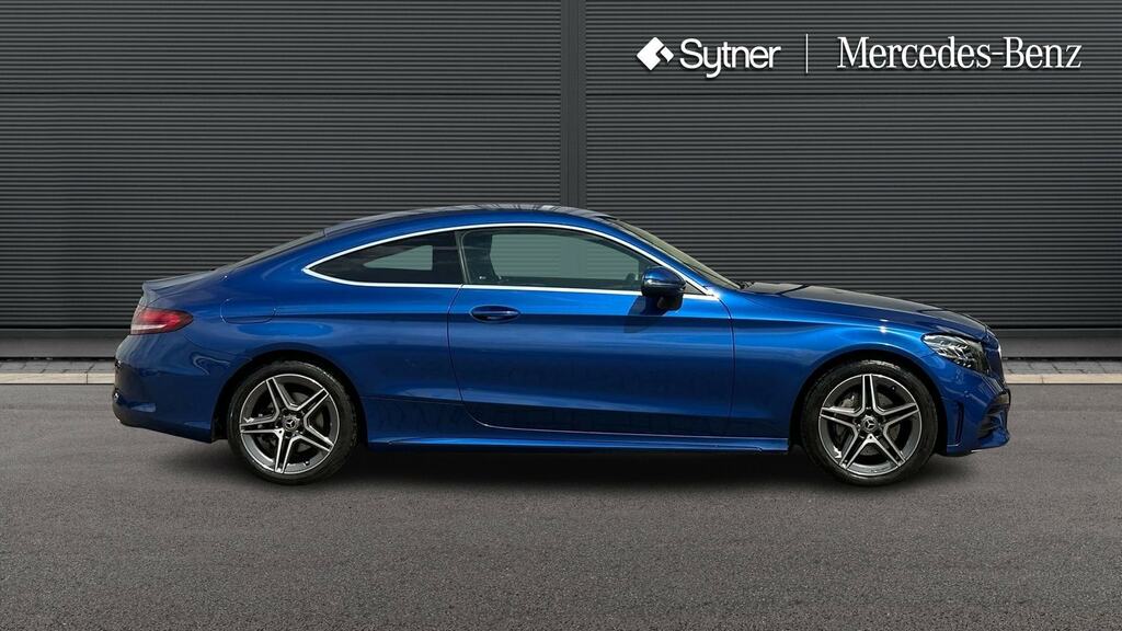 Mercedes-Benz C Class C200 Amg Line Edition 9G-tronic NX72OFH Blue #4