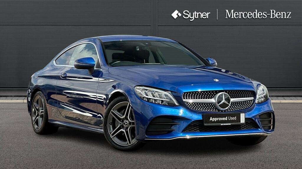 Mercedes-Benz C Class C200 Amg Line Edition 9G-tronic NX72OFH Blue
