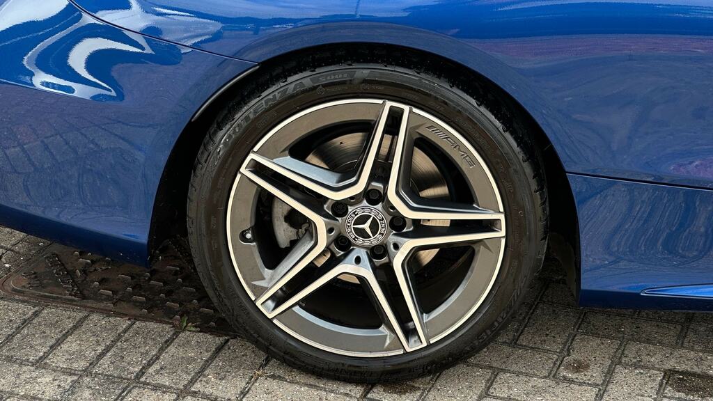 Mercedes-Benz C Class C200 Amg Line Edition 9G-tronic NX72OFH Blue #5