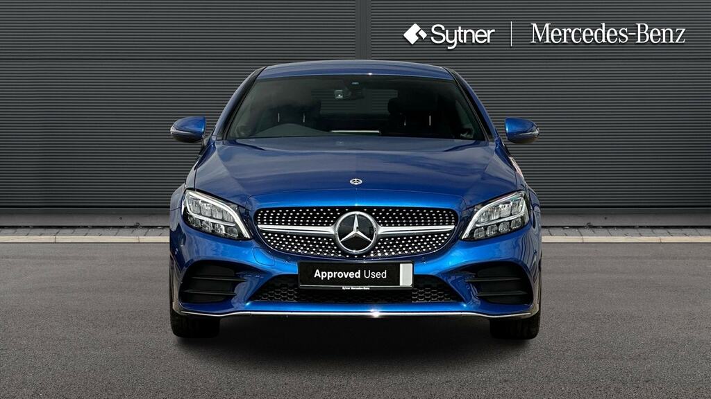 Mercedes-Benz C Class C200 Amg Line Edition 9G-tronic NX72OFH Blue #6