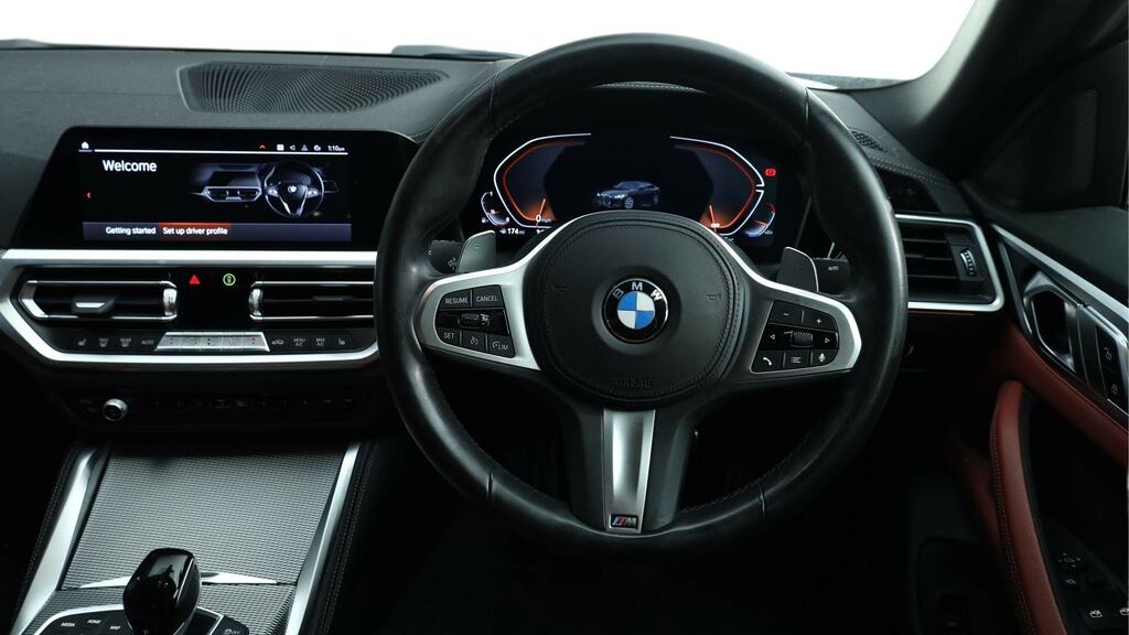 BMW 4 Series Gran Coupe 420I M Sport Step Pro Pack EJ72YPZ Black #5