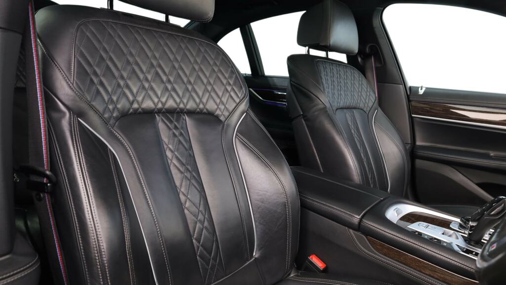 BMW 7 Series Saloon Black #11