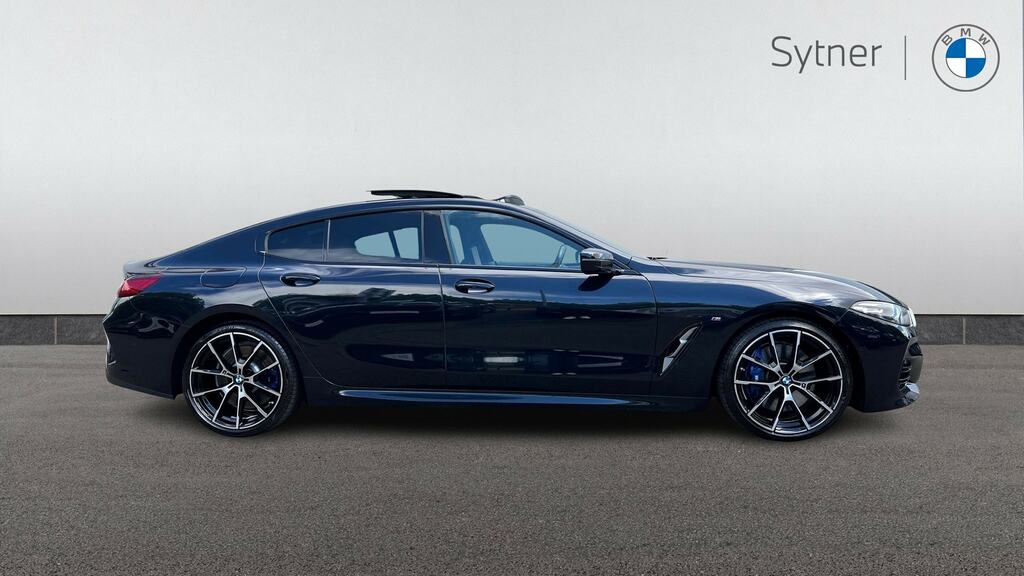 BMW 8 Series Gran Coupe 840I M Sport Black #3