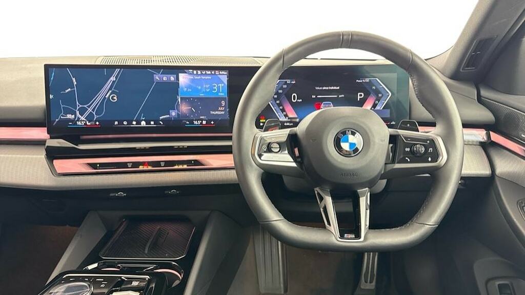 BMW 5 Series 520I M Sport YB75AGY Grey #5
