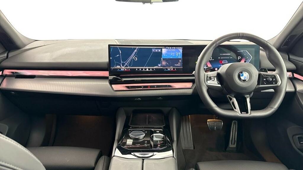 BMW 5 Series 520I M Sport YB75AGY Grey #4
