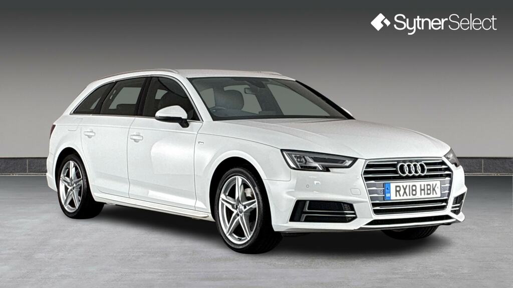 Audi A4 Avant 2.0 Tdi S Line S Tronic White