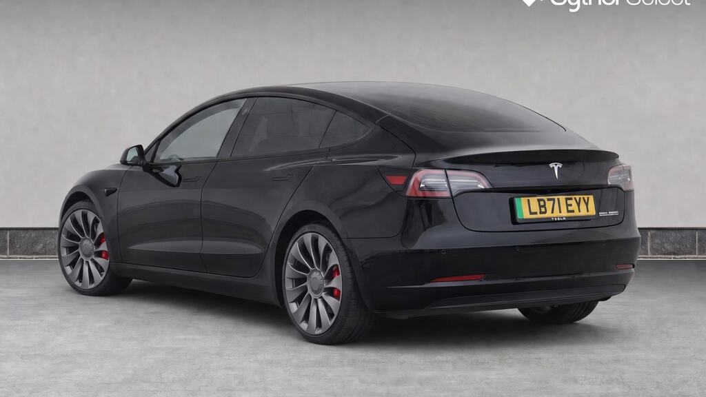 Tesla Model 3 Performance Awd Performance Upgrade LB71EYY Black #3