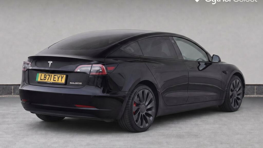Tesla Model 3 Performance Awd Performance Upgrade LB71EYY Black #4