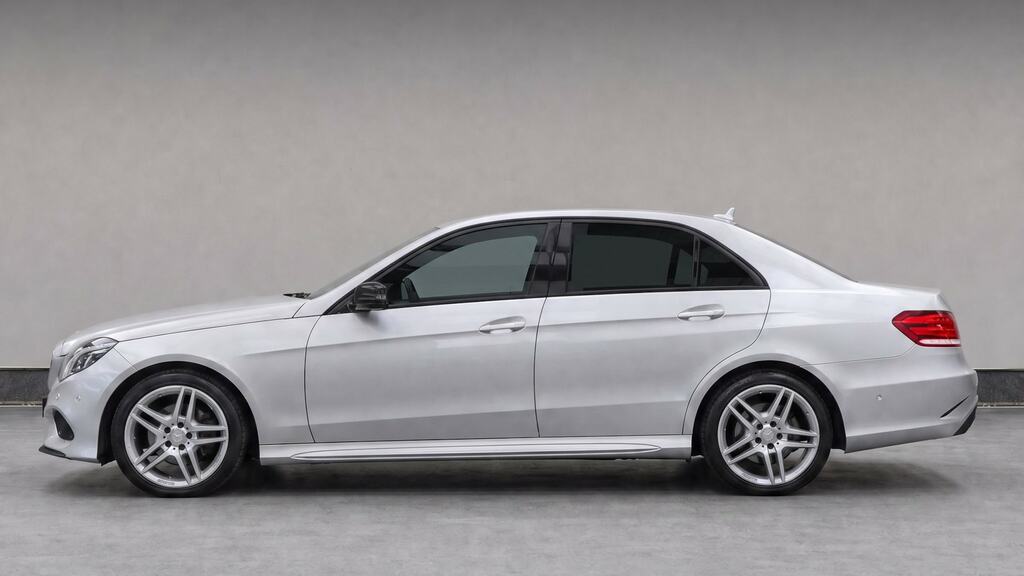 Mercedes-Benz E Class E220 Bluetec Amg Night Edition 7G-tronic BJ65RZT Silver #6
