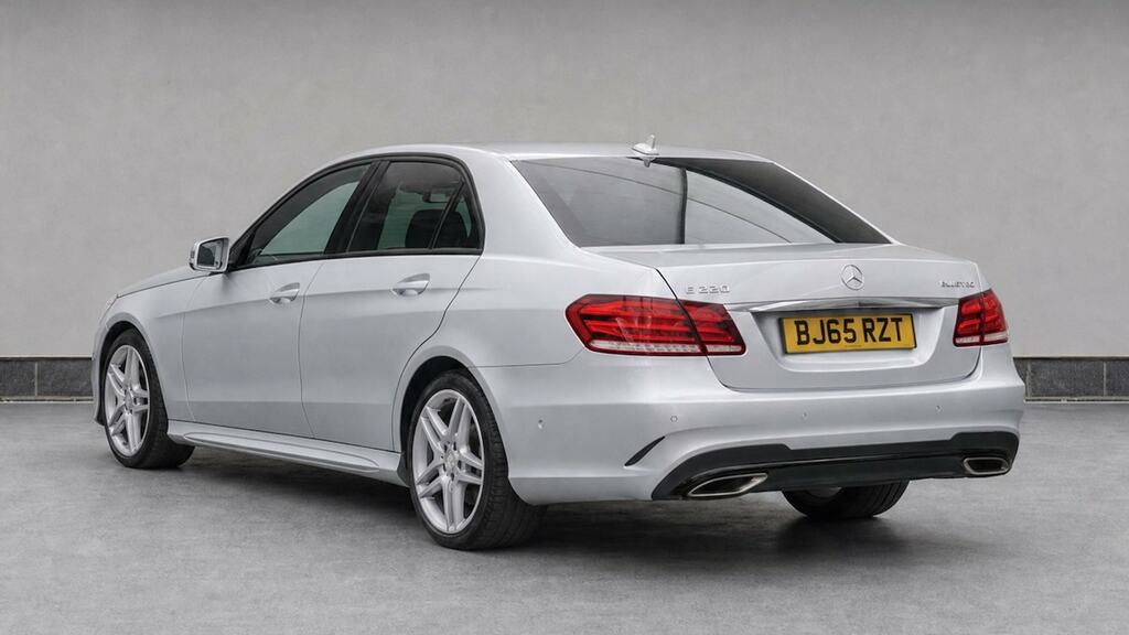 Mercedes-Benz E Class E220 Bluetec Amg Night Edition 7G-tronic BJ65RZT Silver #3