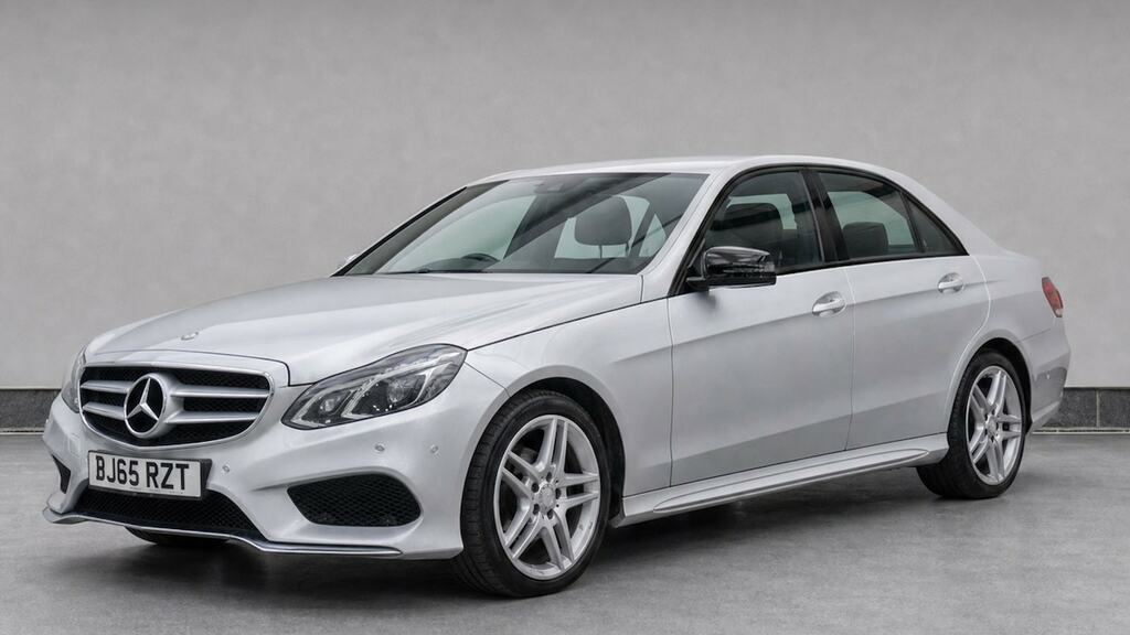Mercedes-Benz E Class E220 Bluetec Amg Night Edition 7G-tronic BJ65RZT Silver #2