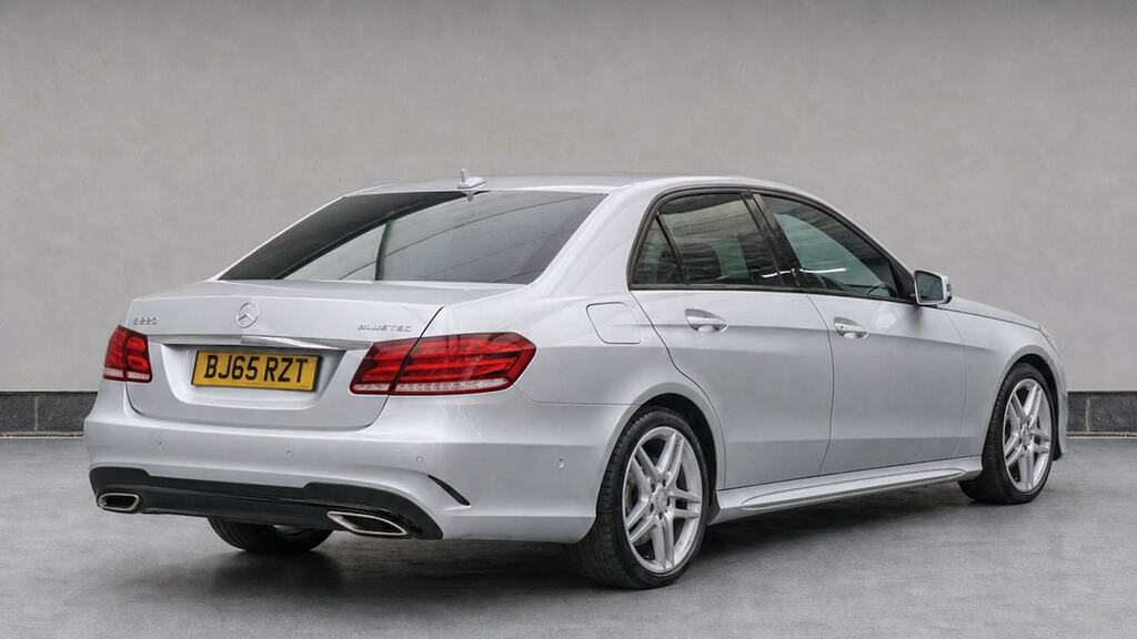Mercedes-Benz E Class E220 Bluetec Amg Night Edition 7G-tronic BJ65RZT Silver #4