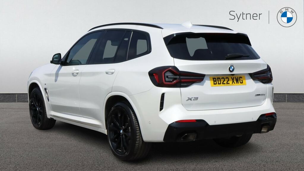 BMW X3 Xdrive20d Mht M Sport Step Techpro Pk BD22XWG White #2