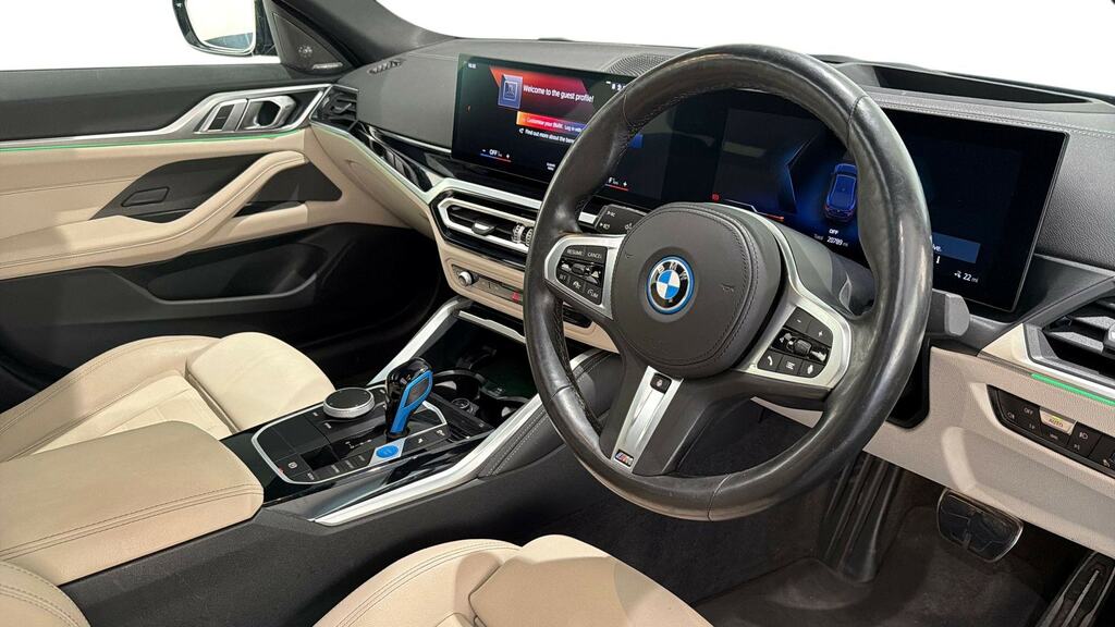 BMW i4 250Kw Edrive40 M Sport 83.9Kwh Tech RY72BYH Blue #6