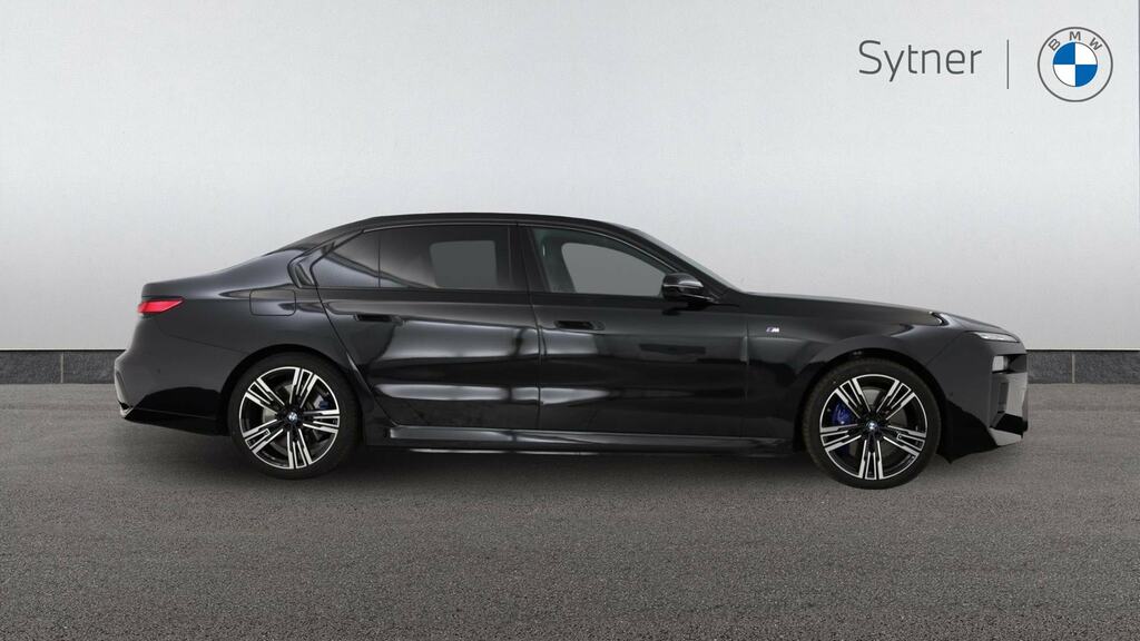 BMW 7 Series 750E Xdrive M Sport Black #3