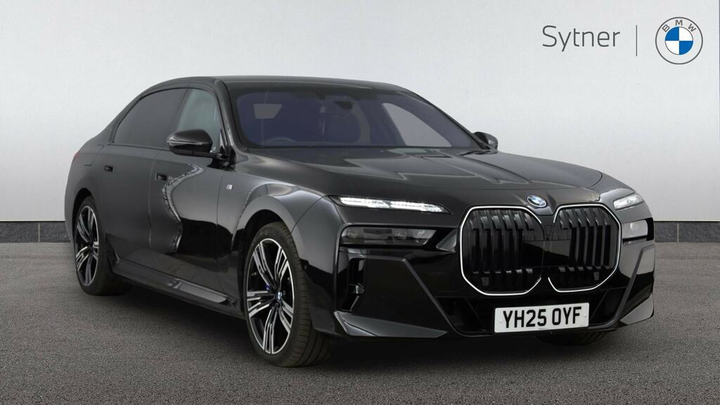 BMW 7 Series 750E Xdrive M Sport Black