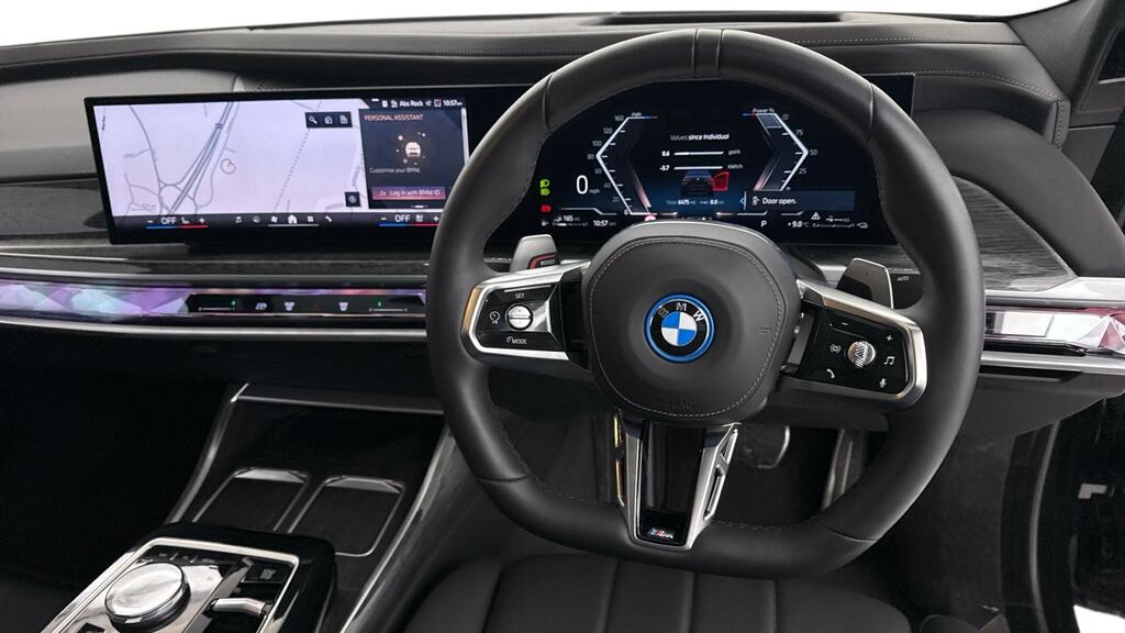 BMW 7 Series 750E Xdrive M Sport Black #5