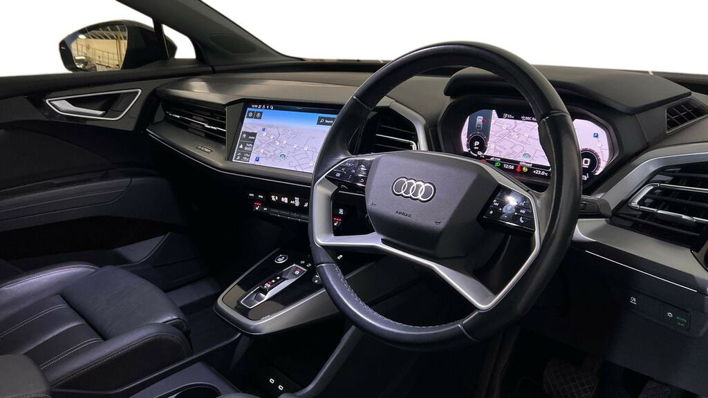 Audi Q4 E Tron 210Kw 45 82Kwh Sport Leather EO24UZH Black #6