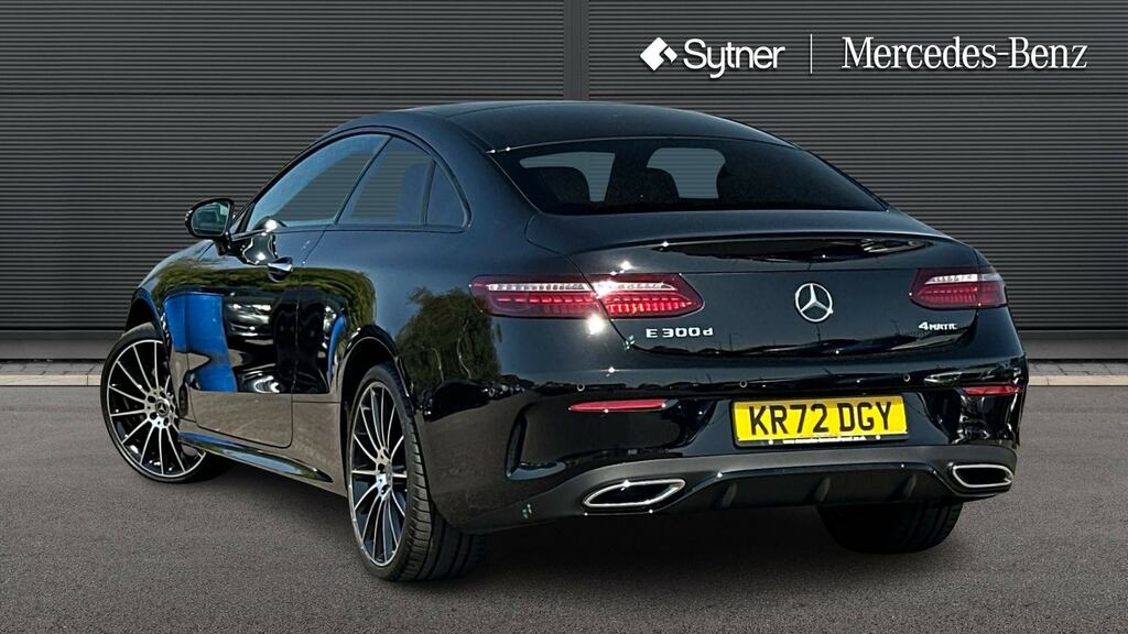 Mercedes-Benz E Class E300d 4Matic Amg Line Night Ed Pre 9G-tronic Black #2