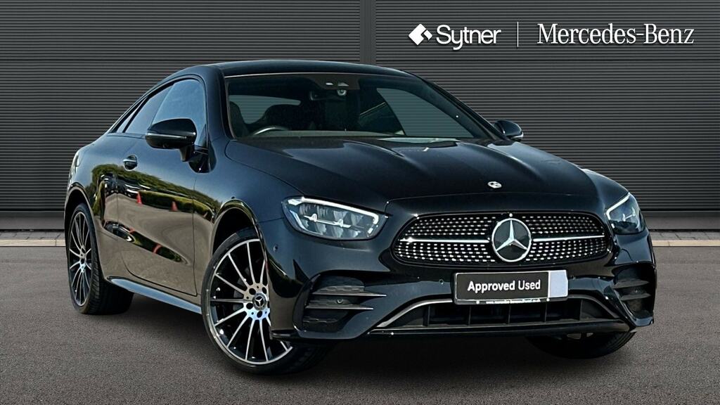 Mercedes-Benz E Class E300d 4Matic Amg Line Night Ed Pre 9G-tronic Black