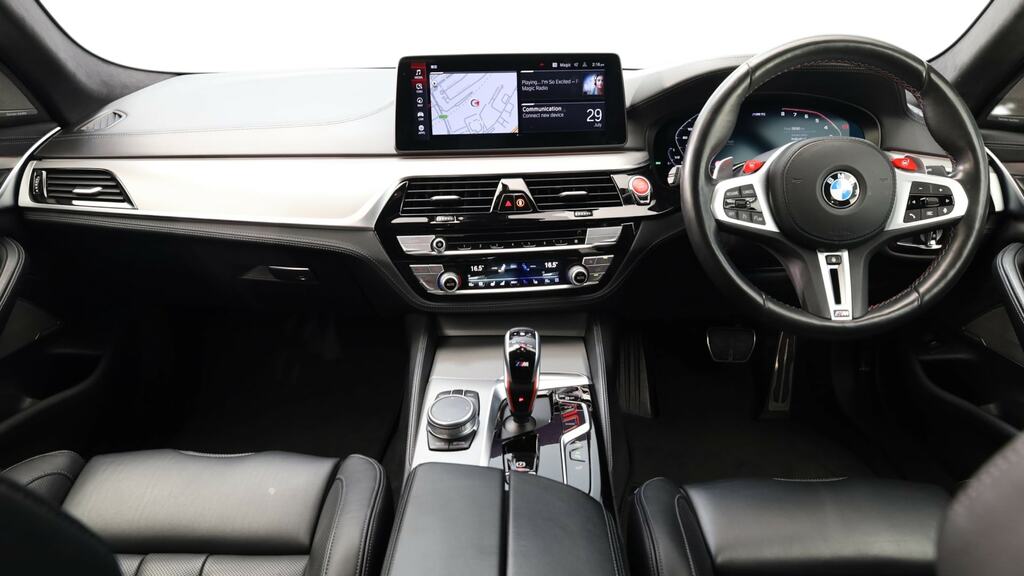BMW M5 M5 Competition Dct Black #4