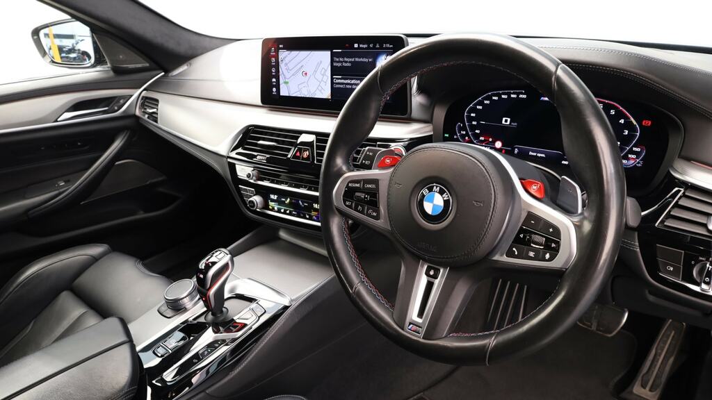 BMW M5 M5 Competition Dct Black #6