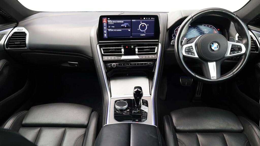 BMW 8 Series Gran Coupe 840I M Sport Black #4