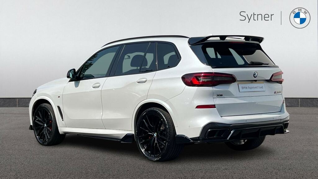 BMW X5 Xdrive M50i White #2