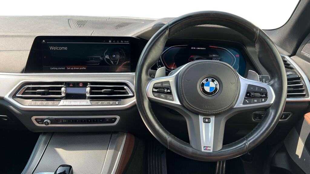BMW X5 Xdrive M50i White #5