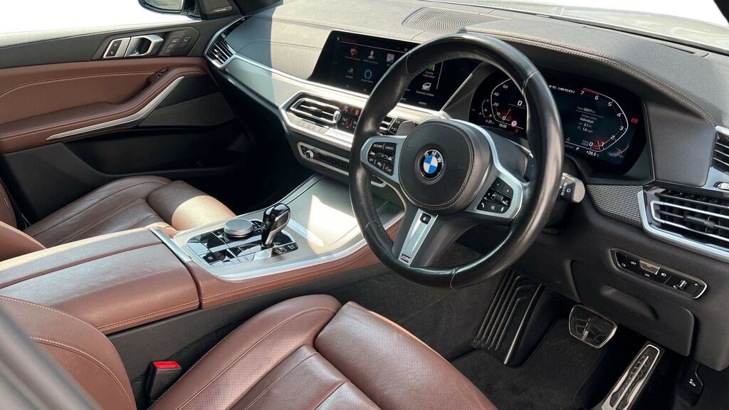 BMW X5 Xdrive M50i White #6