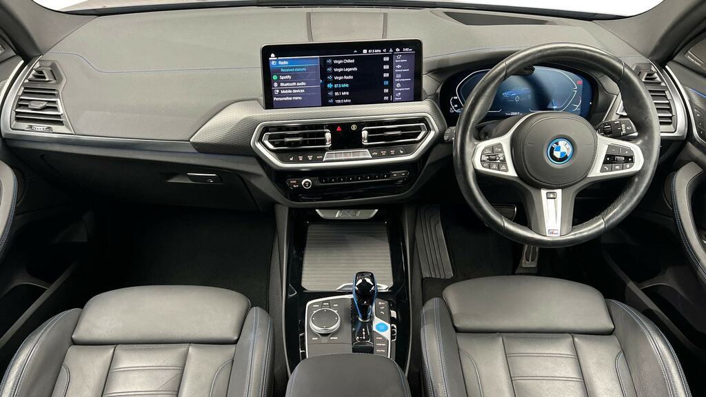 BMW iX3 210Kw M Sport Pro 80Kwh Blue #4