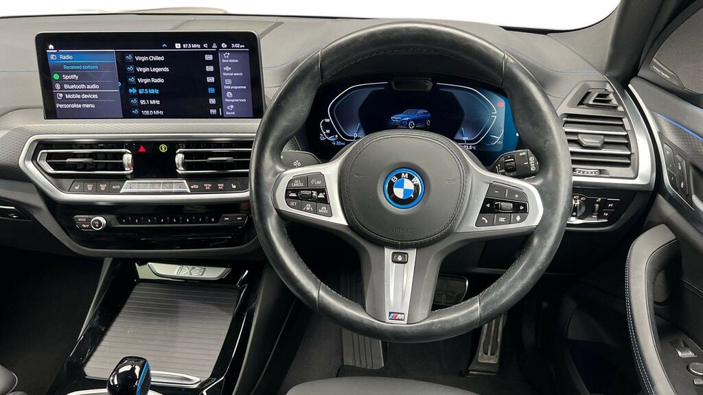 BMW iX3 210Kw M Sport Pro 80Kwh Blue #5