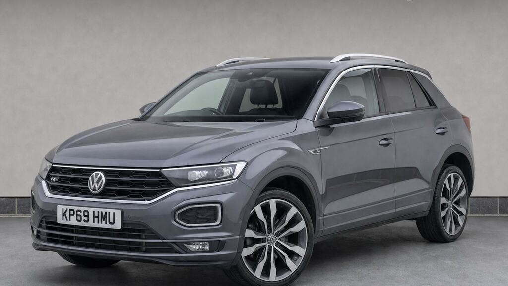 Volkswagen T-Roc 2.0 Tdi R-line Dsg Grey #2