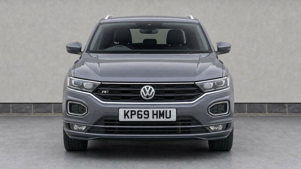 Volkswagen T-Roc 2.0 Tdi R-line Dsg Grey #5