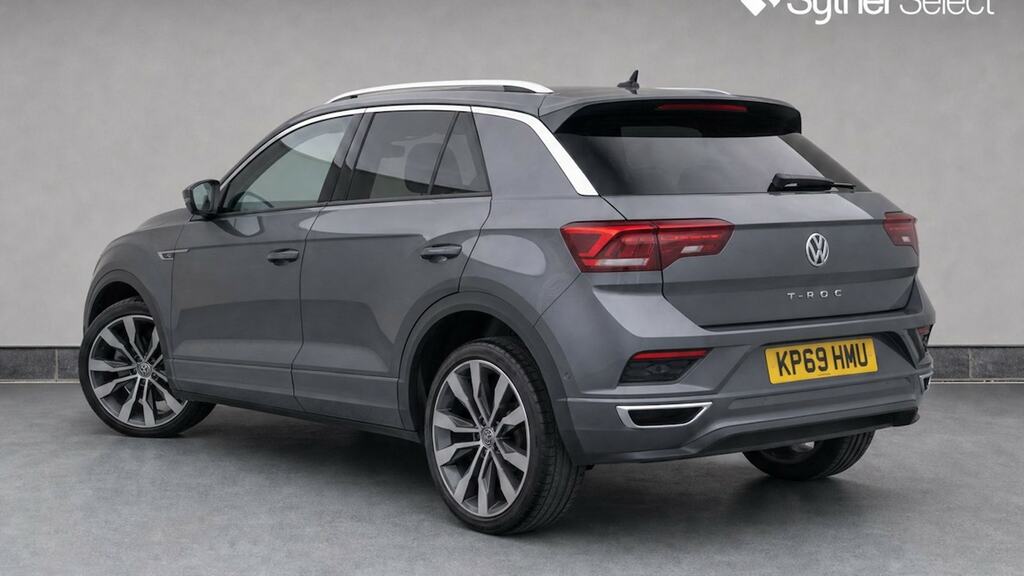 Volkswagen T-Roc 2.0 Tdi R-line Dsg Grey #3