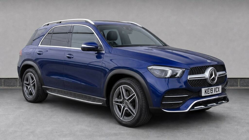 Mercedes-Benz GLE Class Gle 350D 4Matic Amg Line Prem 9G-tronic 7 St Blue