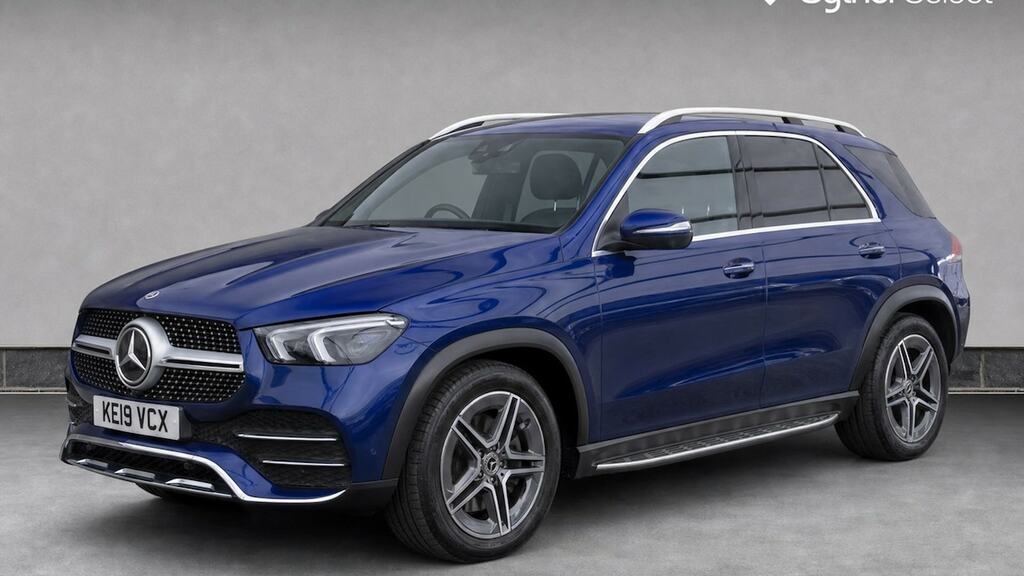 Mercedes-Benz GLE Class Gle 350D 4Matic Amg Line Prem 9G-tronic 7 St Blue #2