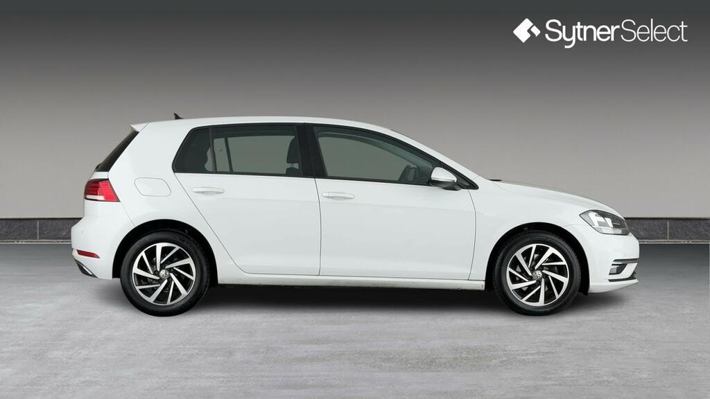 Volkswagen Golf 1.6 Tdi Match Dsg White #3