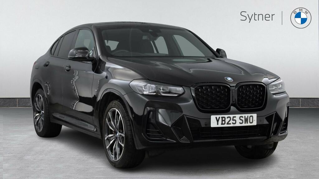 BMW X4 Xdrive20d Mht M Sport Step Techpro Pk Black