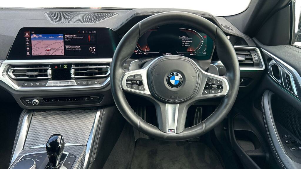 BMW 4 Series Gran Coupe 420D Xdrive Mht M Sport Step Black #5