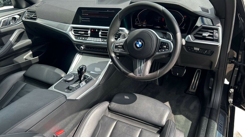 BMW 4 Series Gran Coupe 420D Xdrive Mht M Sport Step Black #6