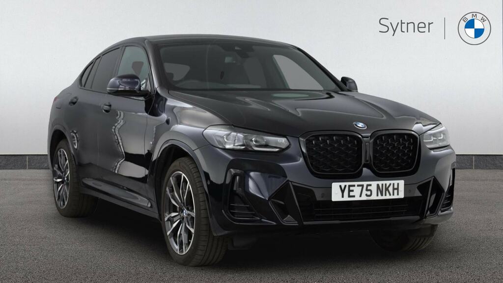 BMW X4 Xdrive20d Mht M Sport Step Techpro Black