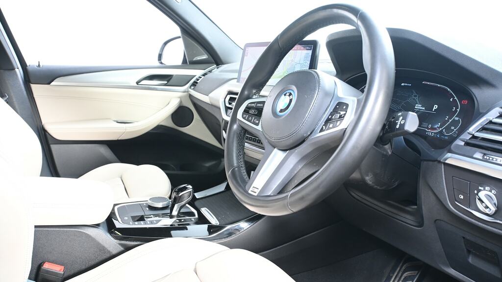 BMW X3 Xdrive20d Mht M Sport Step White #6