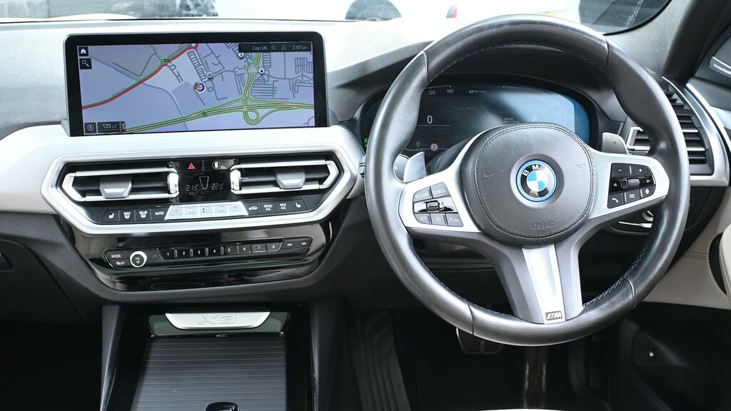 BMW X3 Xdrive20d Mht M Sport Step White #5