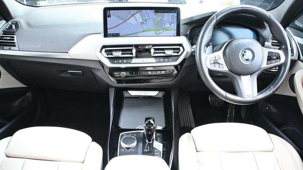 BMW X3 Xdrive20d Mht M Sport Step White #4